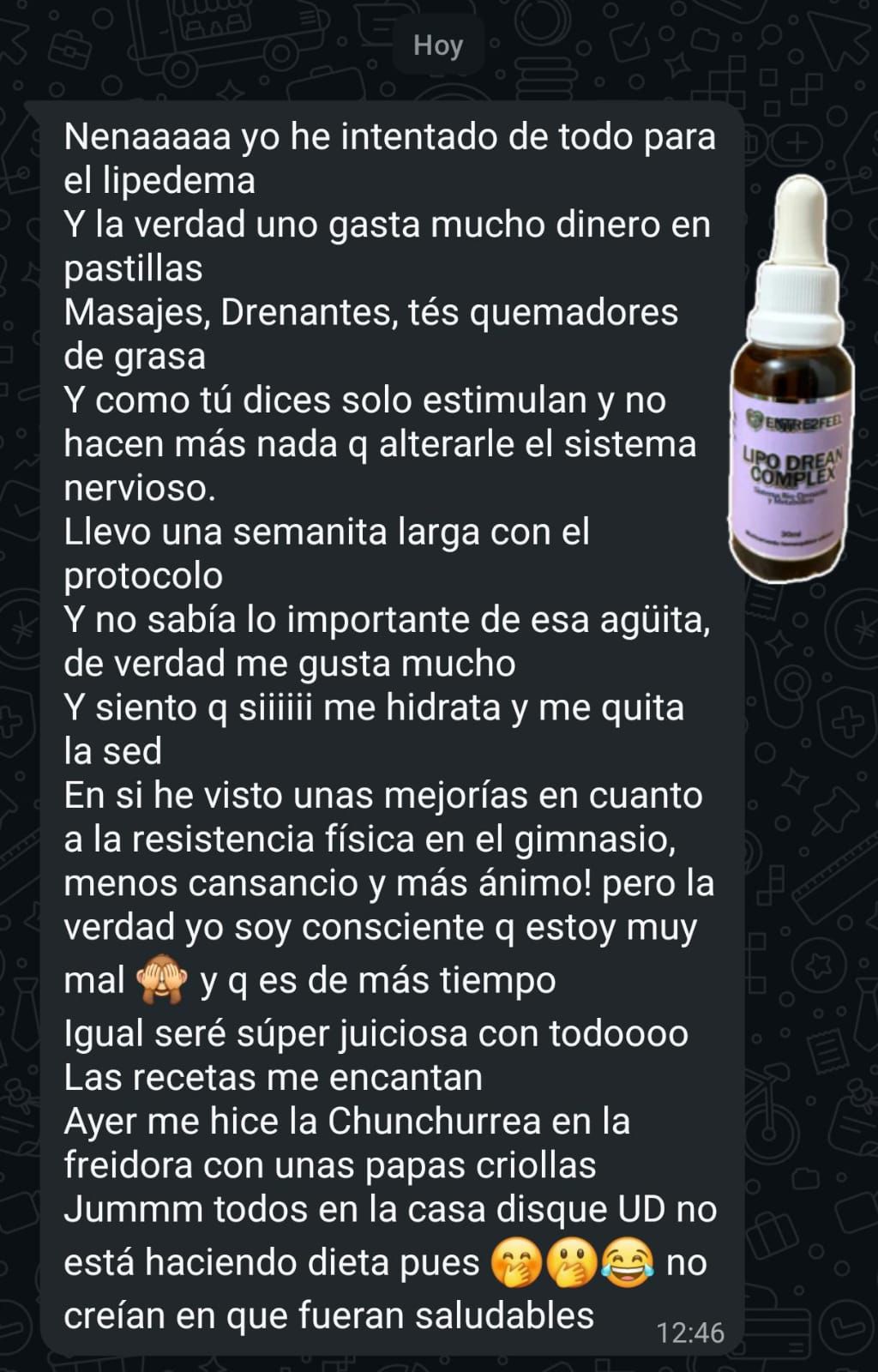 Testimonio Kit y Gotas